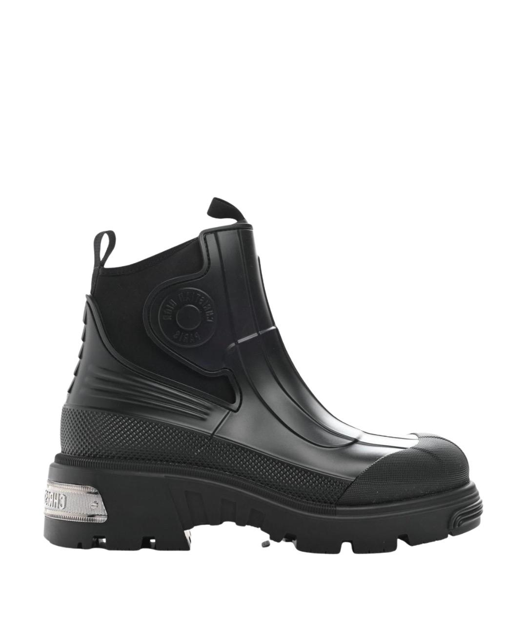 CHRISTIAN DIOR Черные ботинки, фото 1