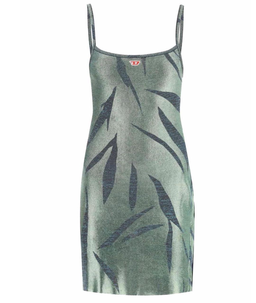 DIESEL Зеленые повседневное платье, фото 5