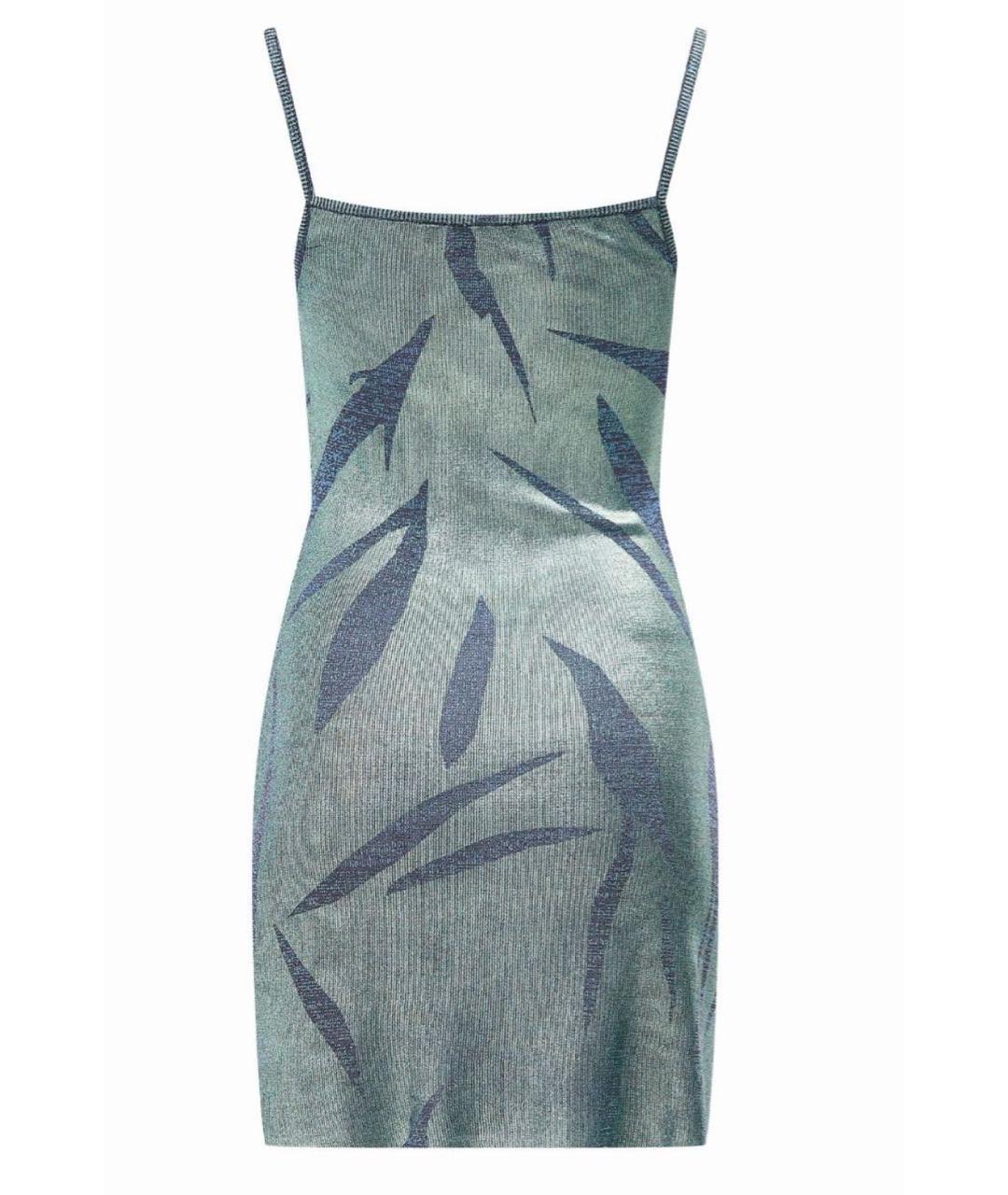 DIESEL Зеленые повседневное платье, фото 2