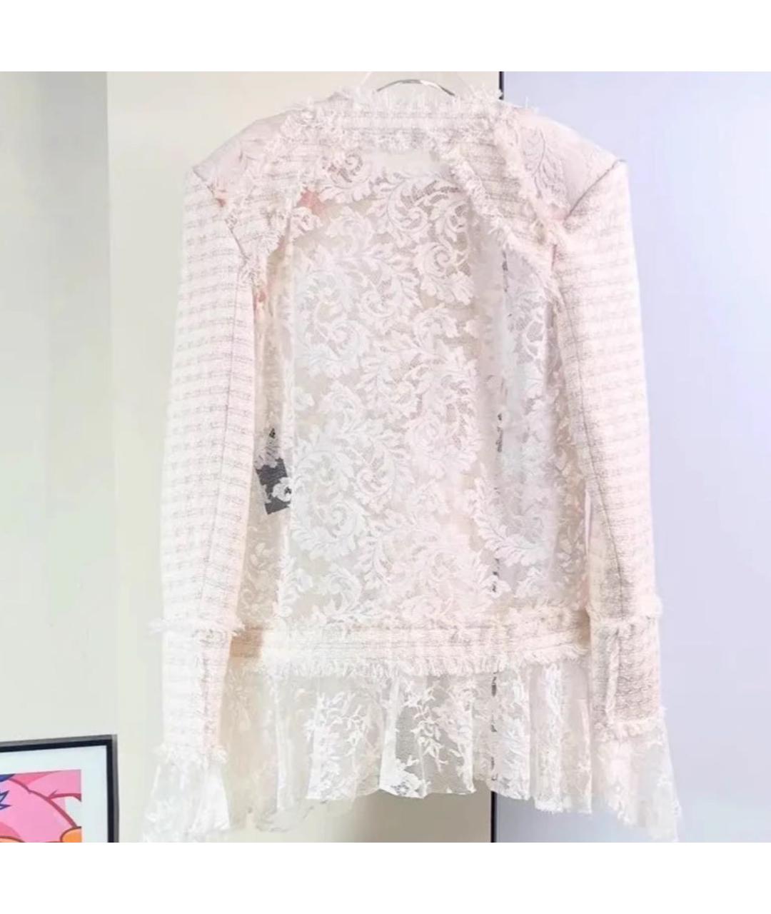 BALMAIN Розовый жакет/пиджак, фото 5