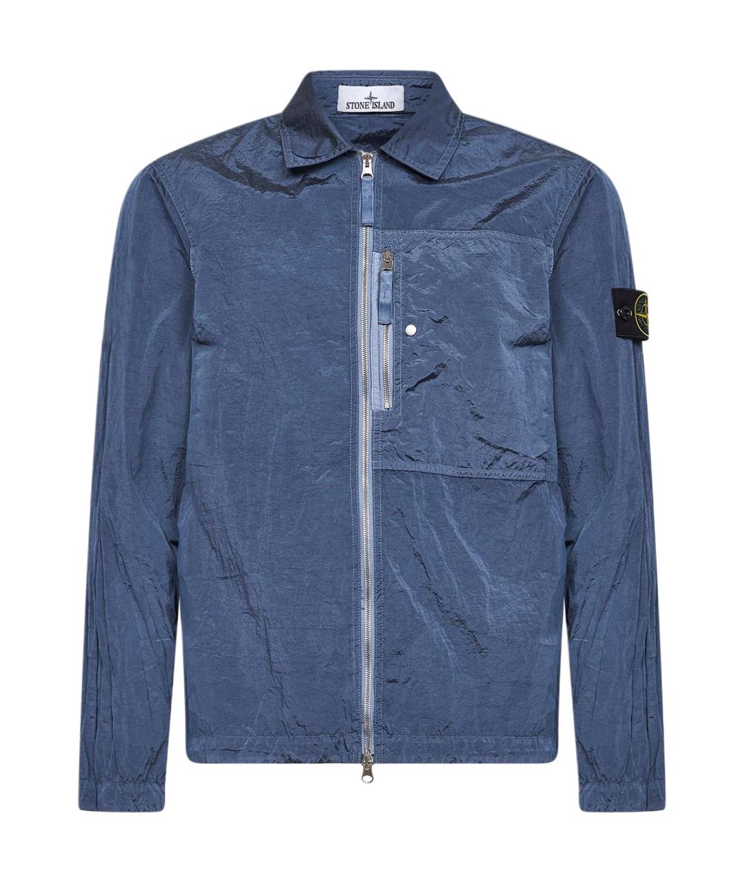 STONE ISLAND Синяя куртка, фото 1