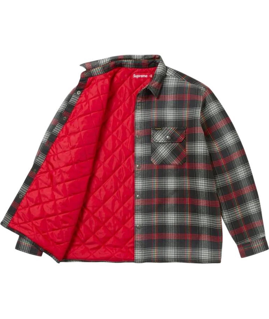 SUPREME Красная рубашка, фото 2