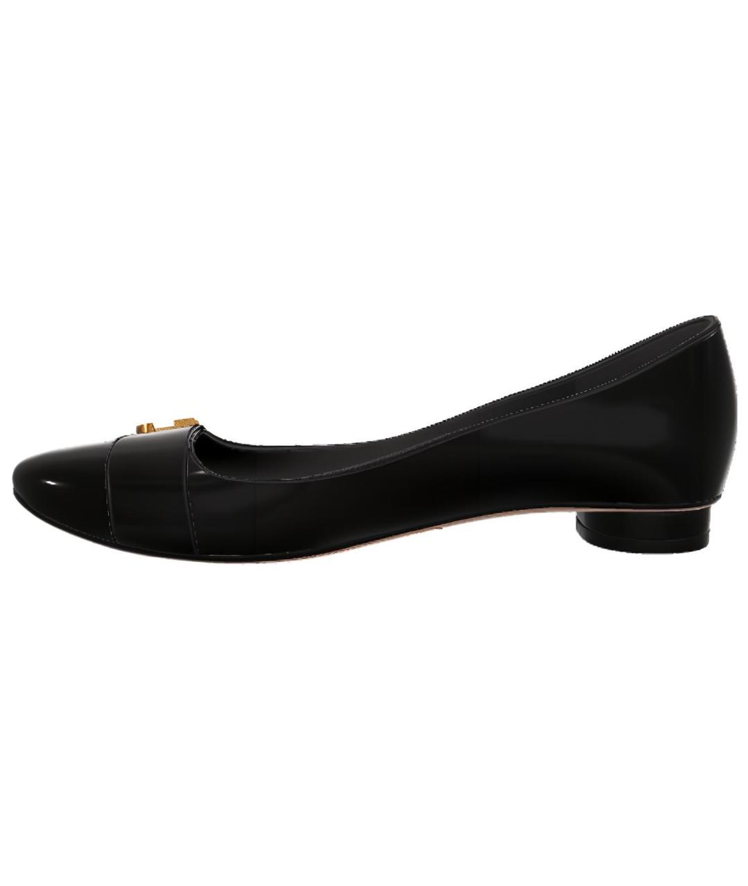 CHRISTIAN DIOR Черные балетки, фото 2