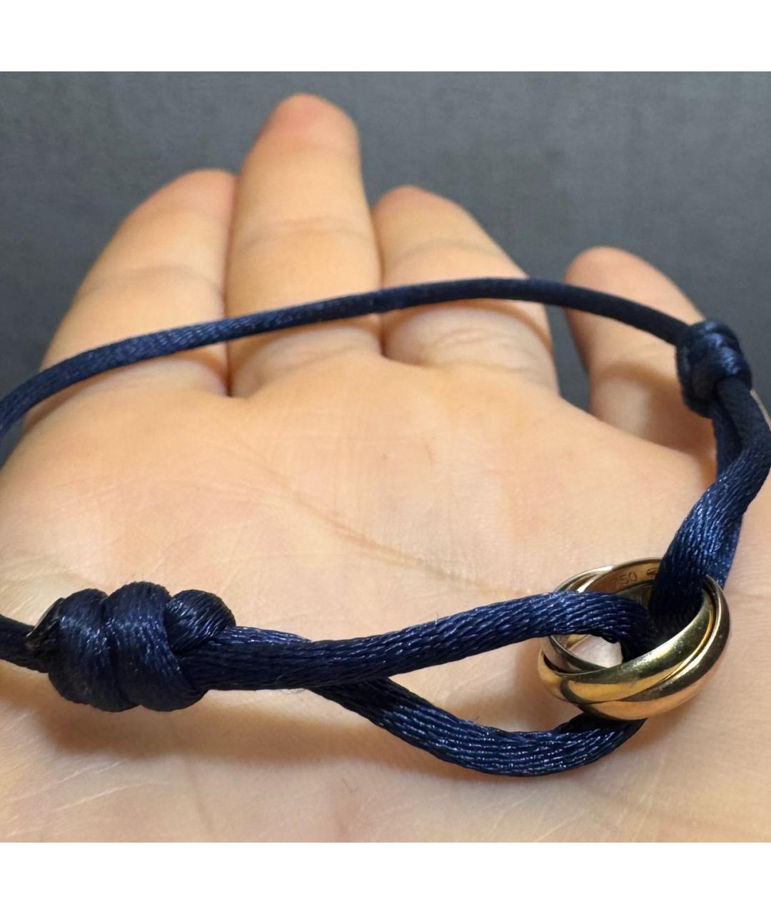 CARTIER Синий браслет из белого золота, фото 4