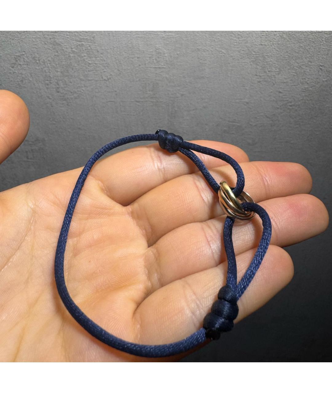 CARTIER Синий браслет из белого золота, фото 9