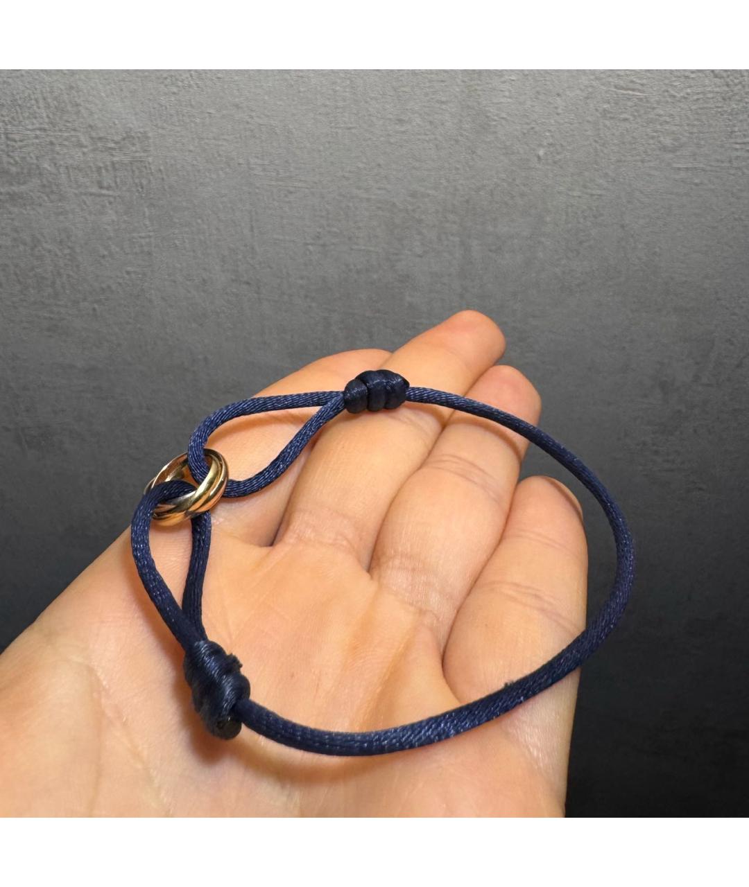 CARTIER Синий браслет из белого золота, фото 3