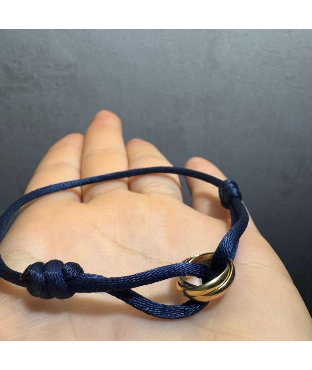 CARTIER Синий браслет из белого золота, фото 2