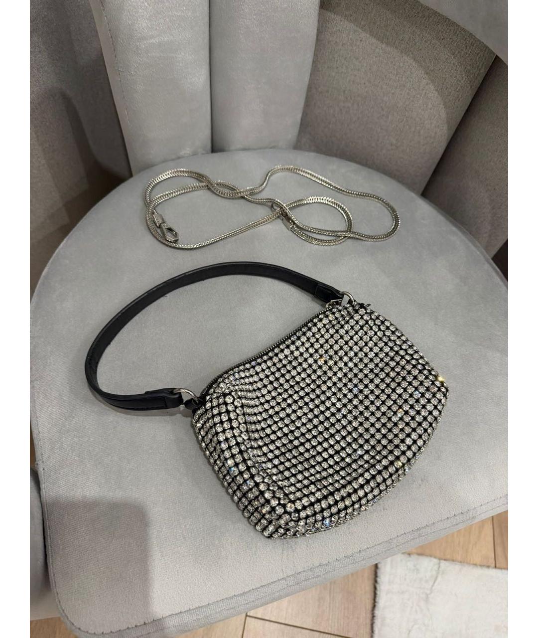 ALEXANDER WANG Серебряная сумка тоут, фото 6