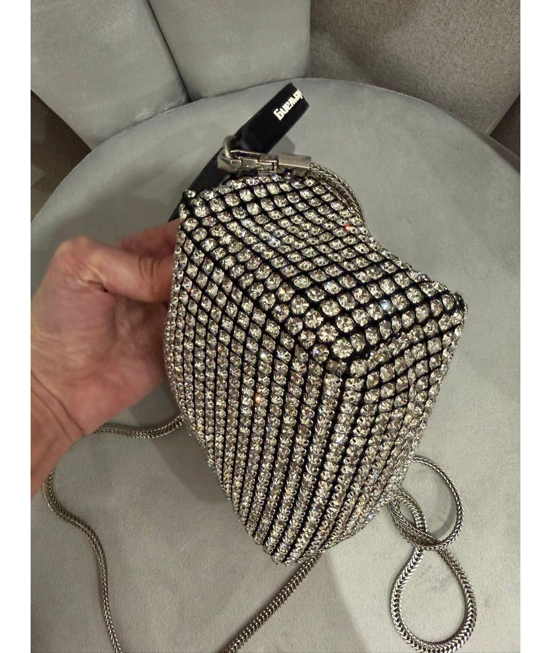 ALEXANDER WANG Серебряная сумка тоут, фото 4