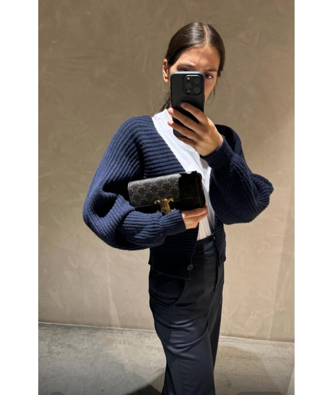 CELINE Коричневая сумка с короткими ручками, фото 5