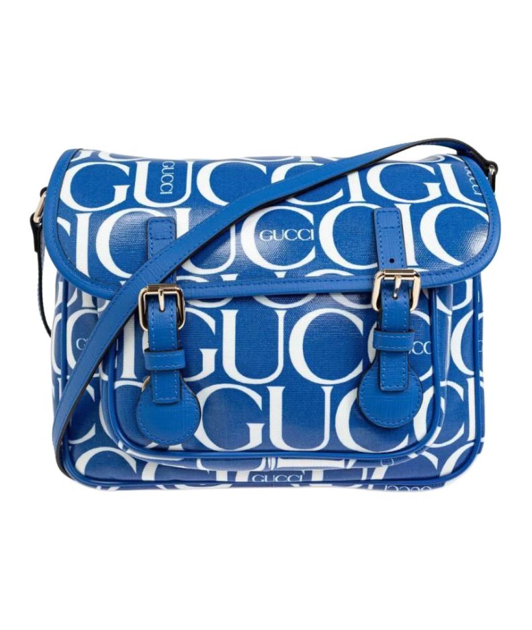 GUCCI Синяя сумка через плечо, фото 1