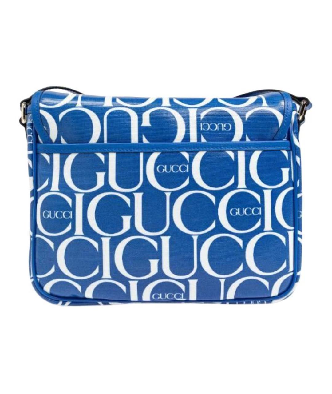 GUCCI Синяя сумка через плечо, фото 3