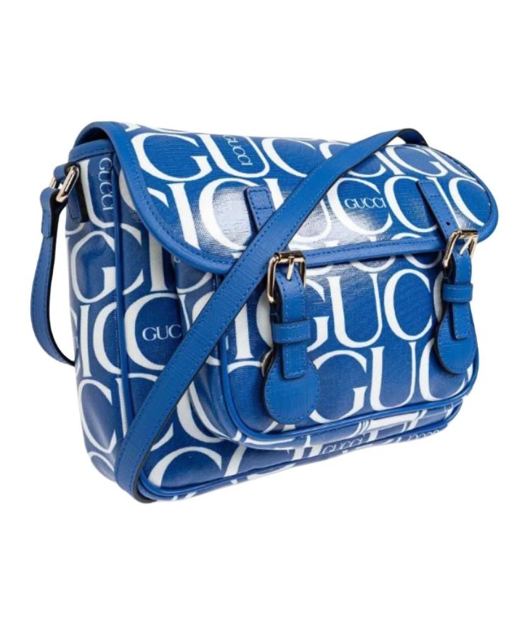GUCCI Синяя сумка через плечо, фото 2