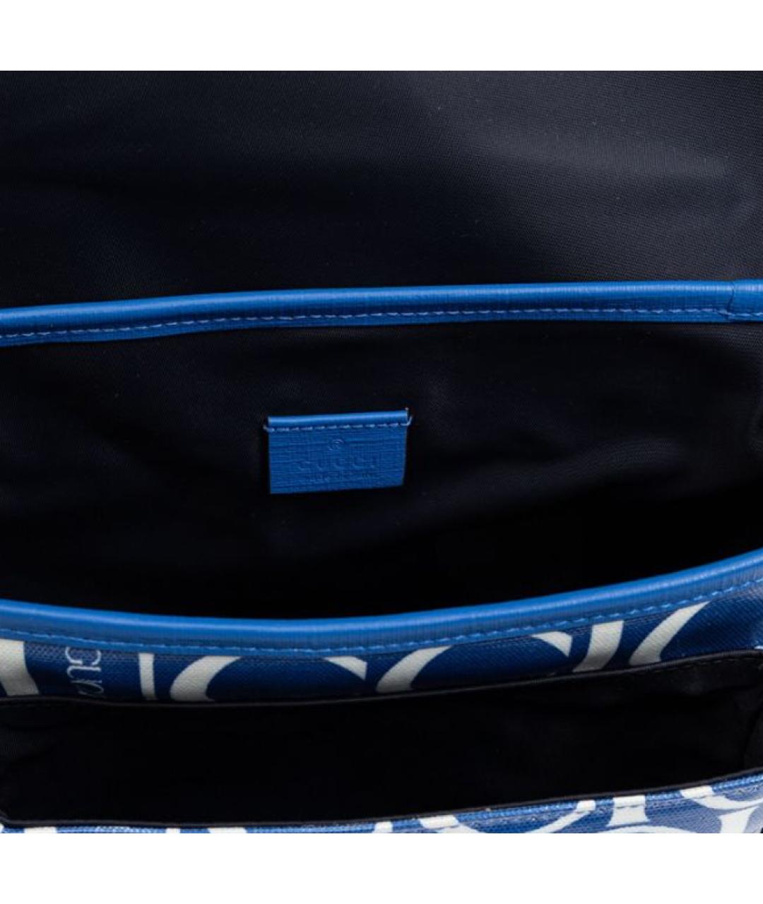 GUCCI Синяя сумка через плечо, фото 4