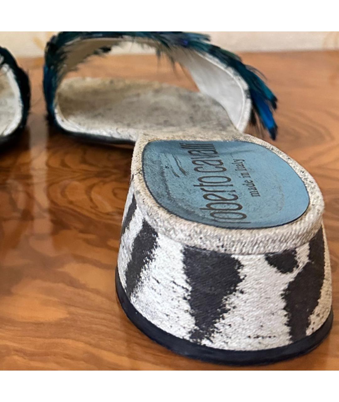 ROBERTO CAVALLI Шлепанцы, фото 8