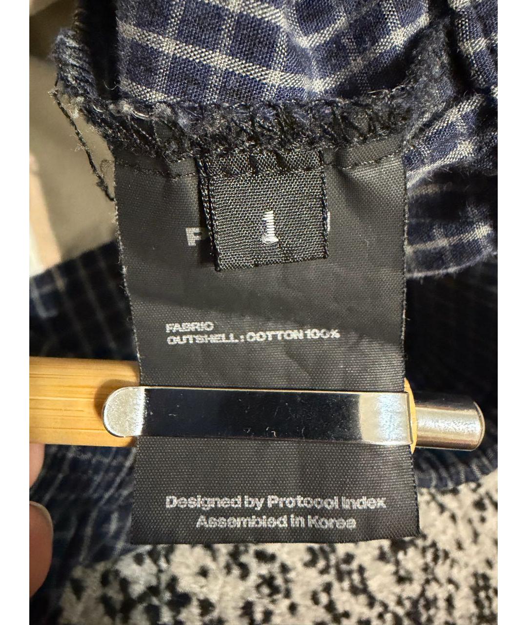 PROTOCOL INDEX Серые хлопковые джинсы, фото 4