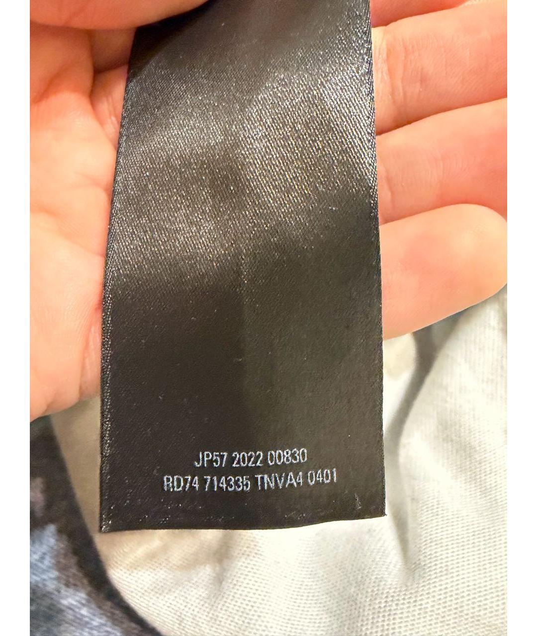 BALENCIAGA Голубые хлопковые джинсы, фото 5