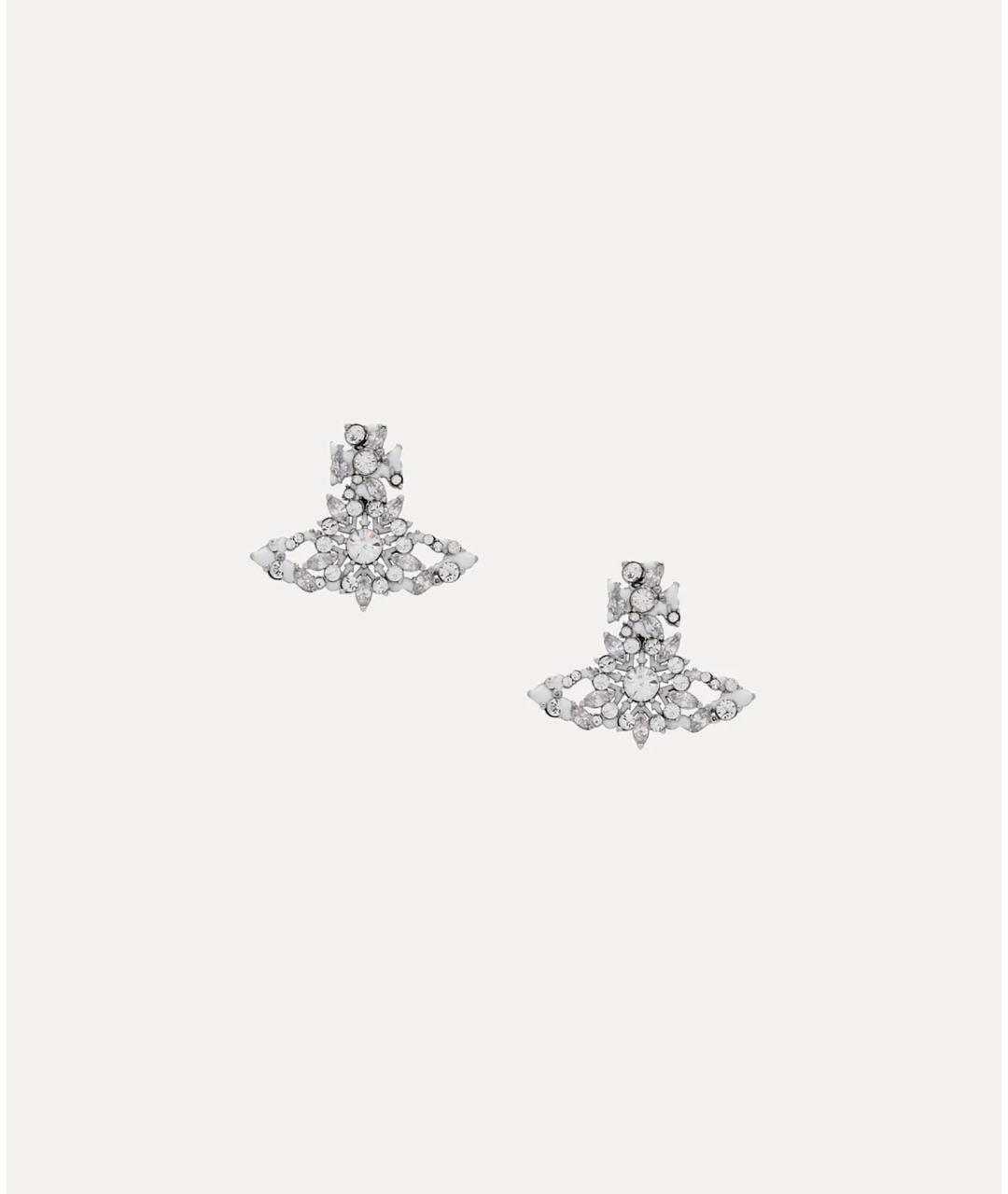 VIVIENNE WESTWOOD Серебряные латунные серьги, фото 3