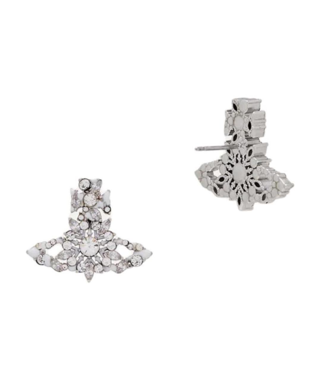 VIVIENNE WESTWOOD Серебряные латунные серьги, фото 2