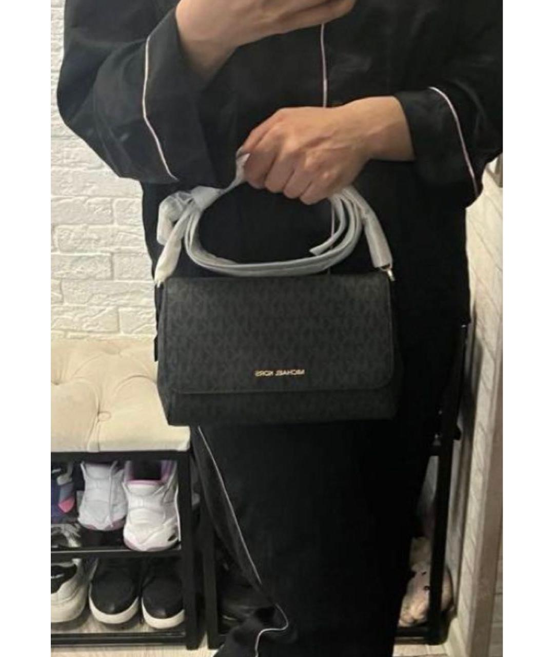 MICHAEL KORS Черная сумка через плечо, фото 6