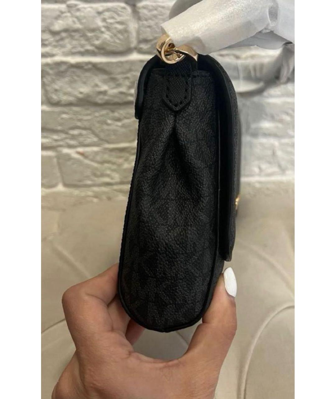 MICHAEL KORS Черная сумка через плечо, фото 3