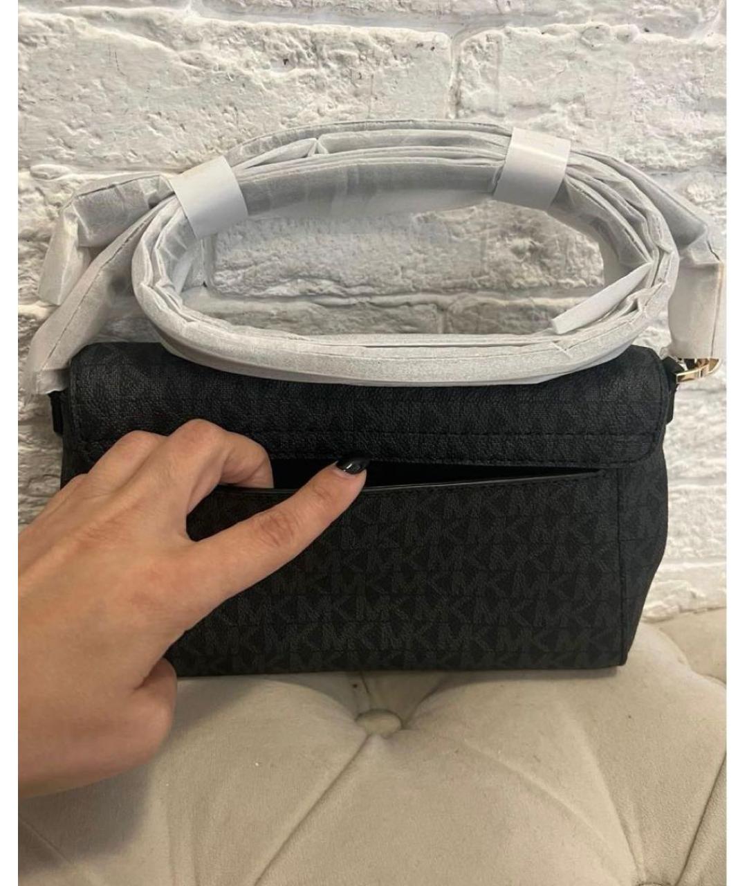 MICHAEL KORS Черная сумка через плечо, фото 2