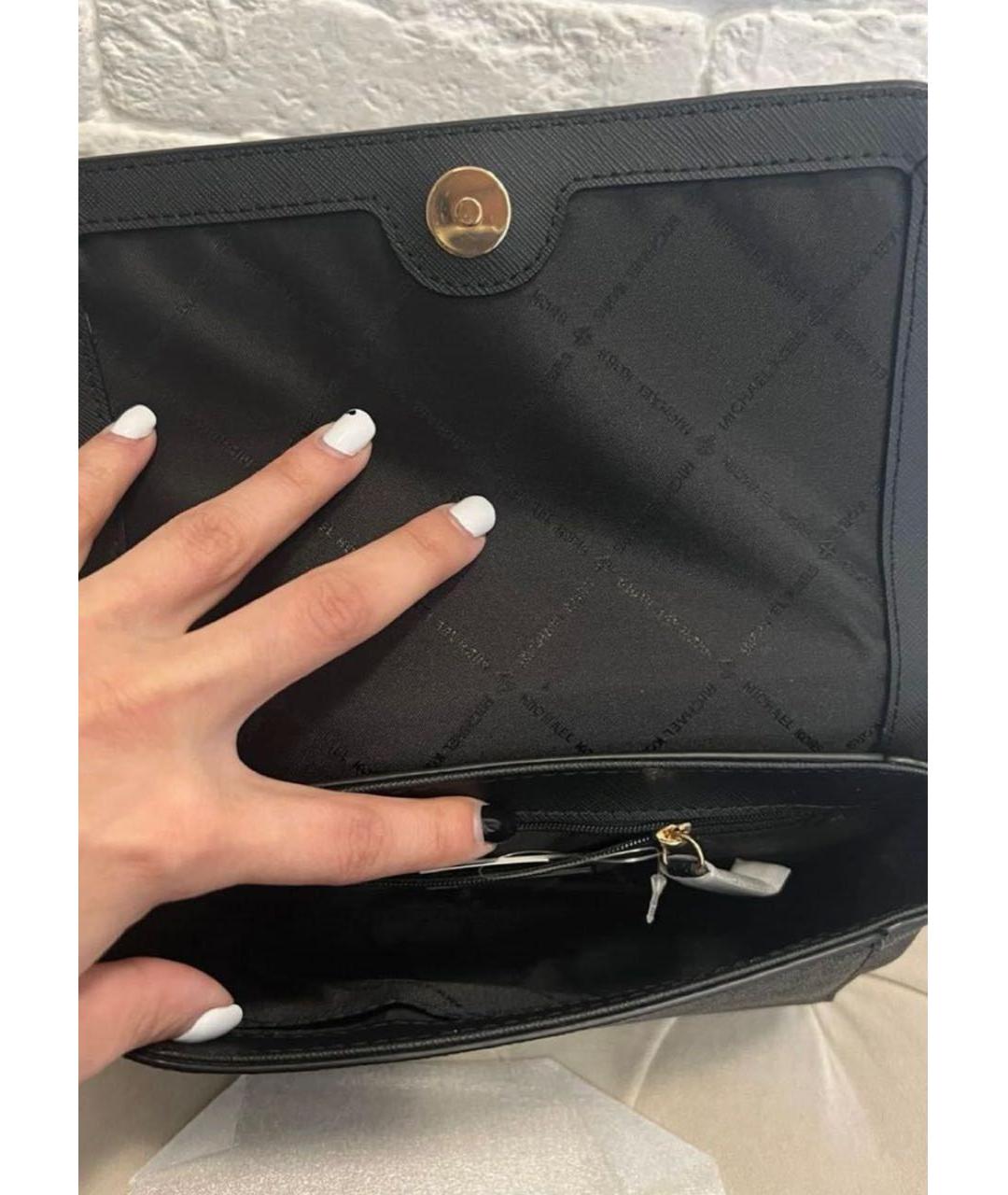 MICHAEL KORS Черная сумка через плечо, фото 5