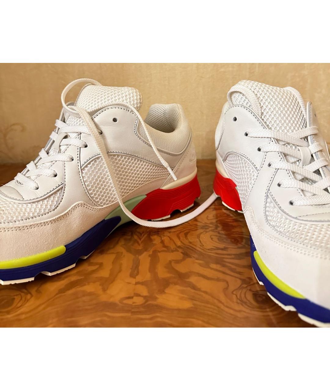 CHANEL Белые кроссовки, фото 5