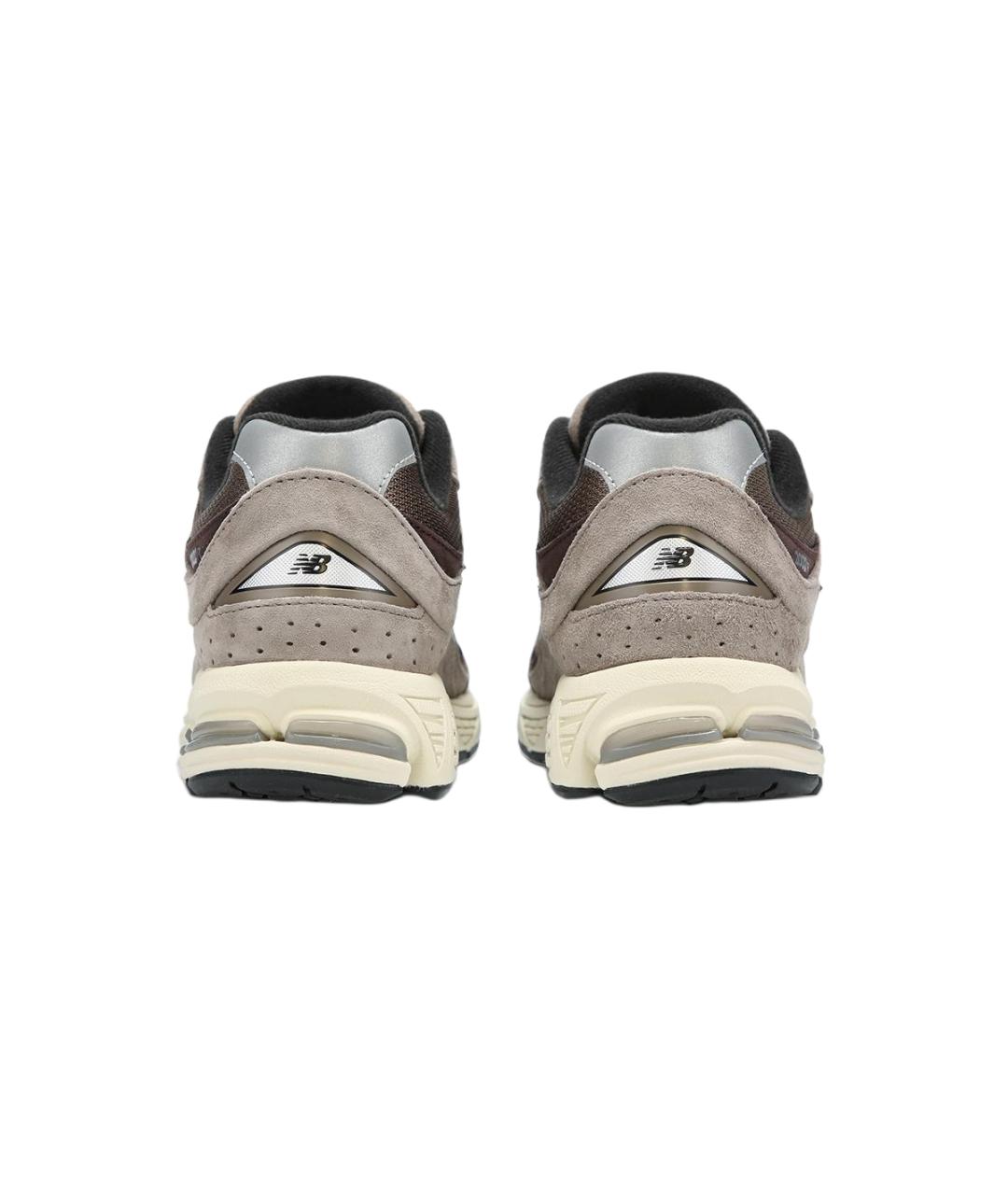 NEW BALANCE Коричневые нубуковые кроссовки, фото 5