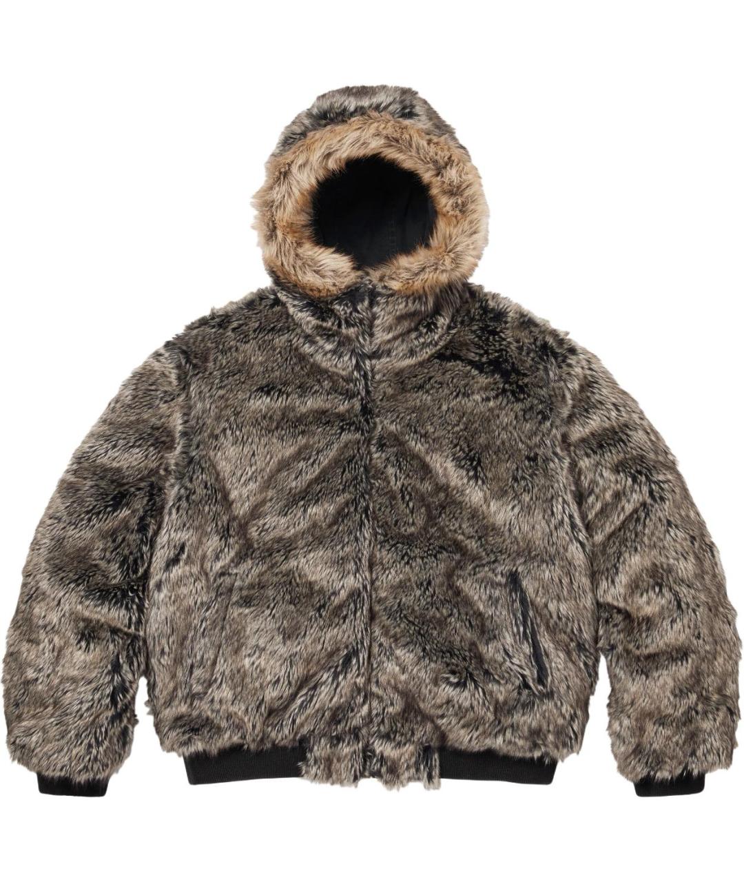 SUPREME Черная куртка, фото 4