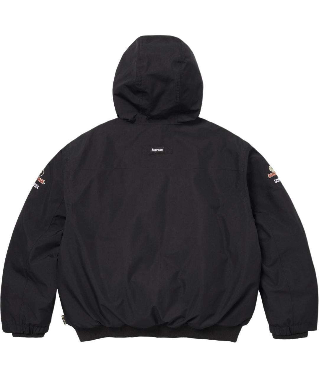 SUPREME Черная куртка, фото 2