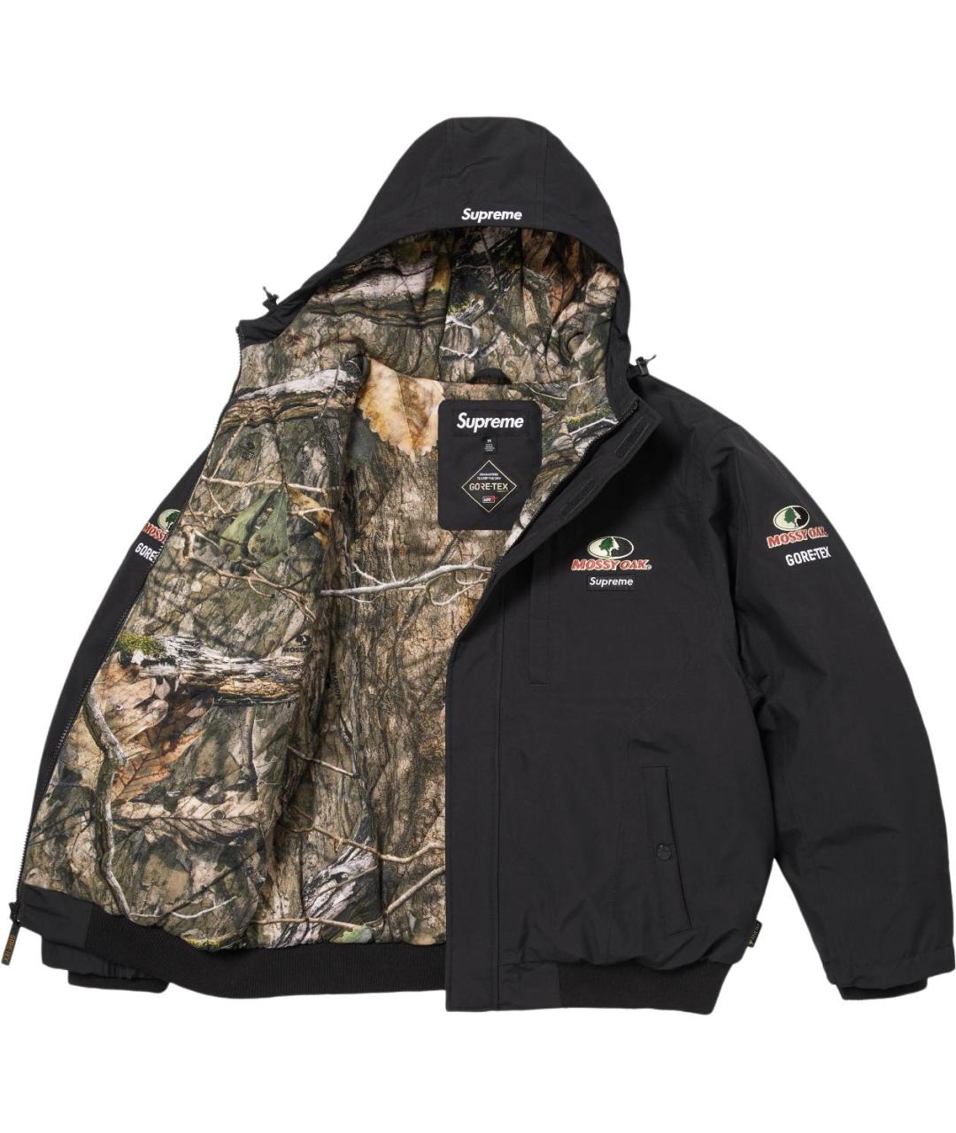 SUPREME Черная куртка, фото 3