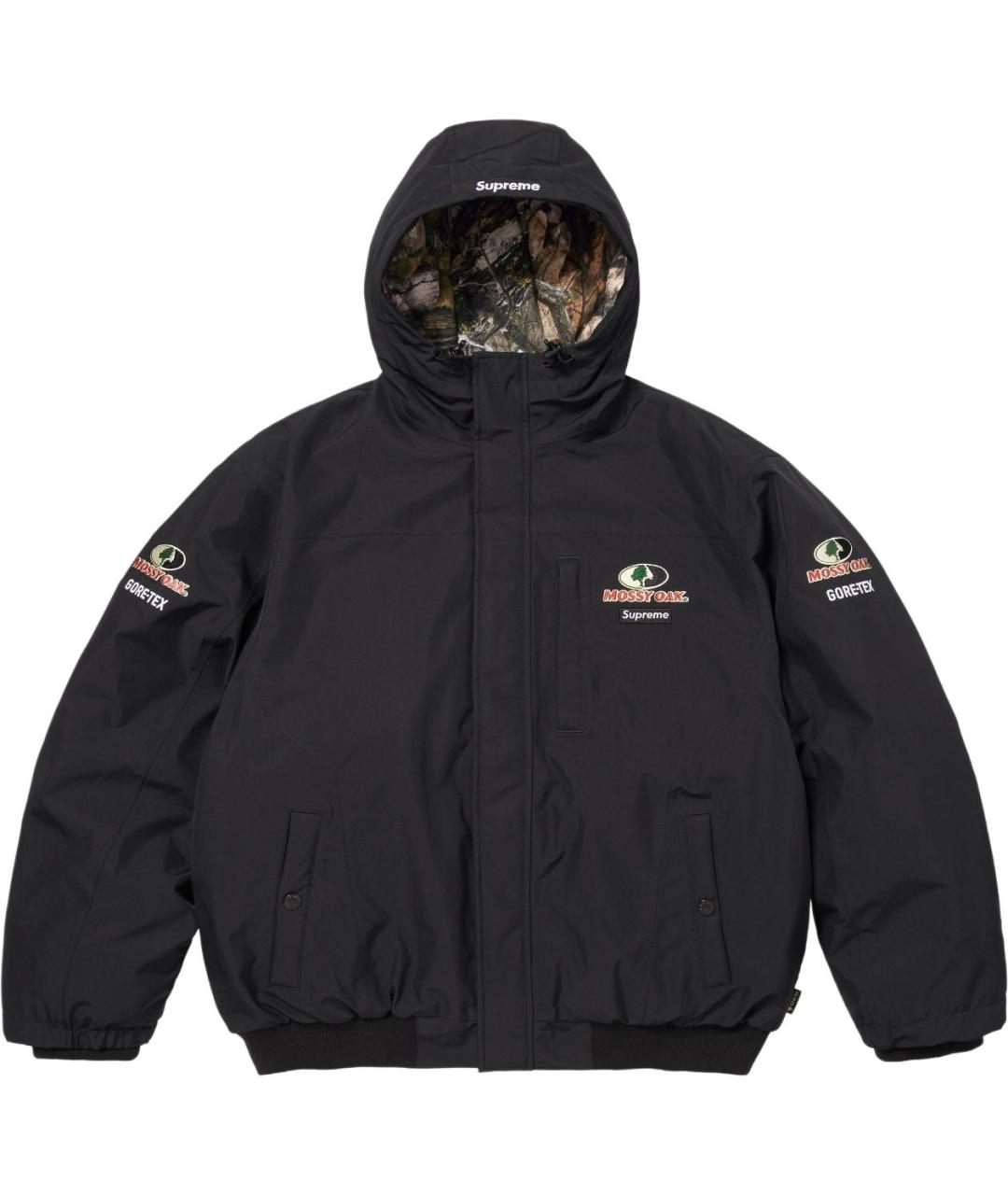 SUPREME Черная куртка, фото 1