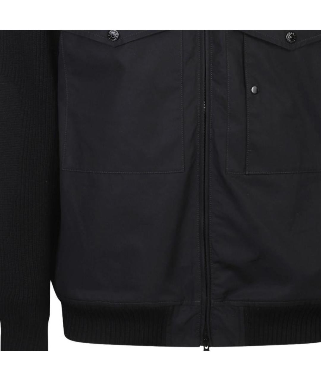 STONE ISLAND Черная куртка, фото 5