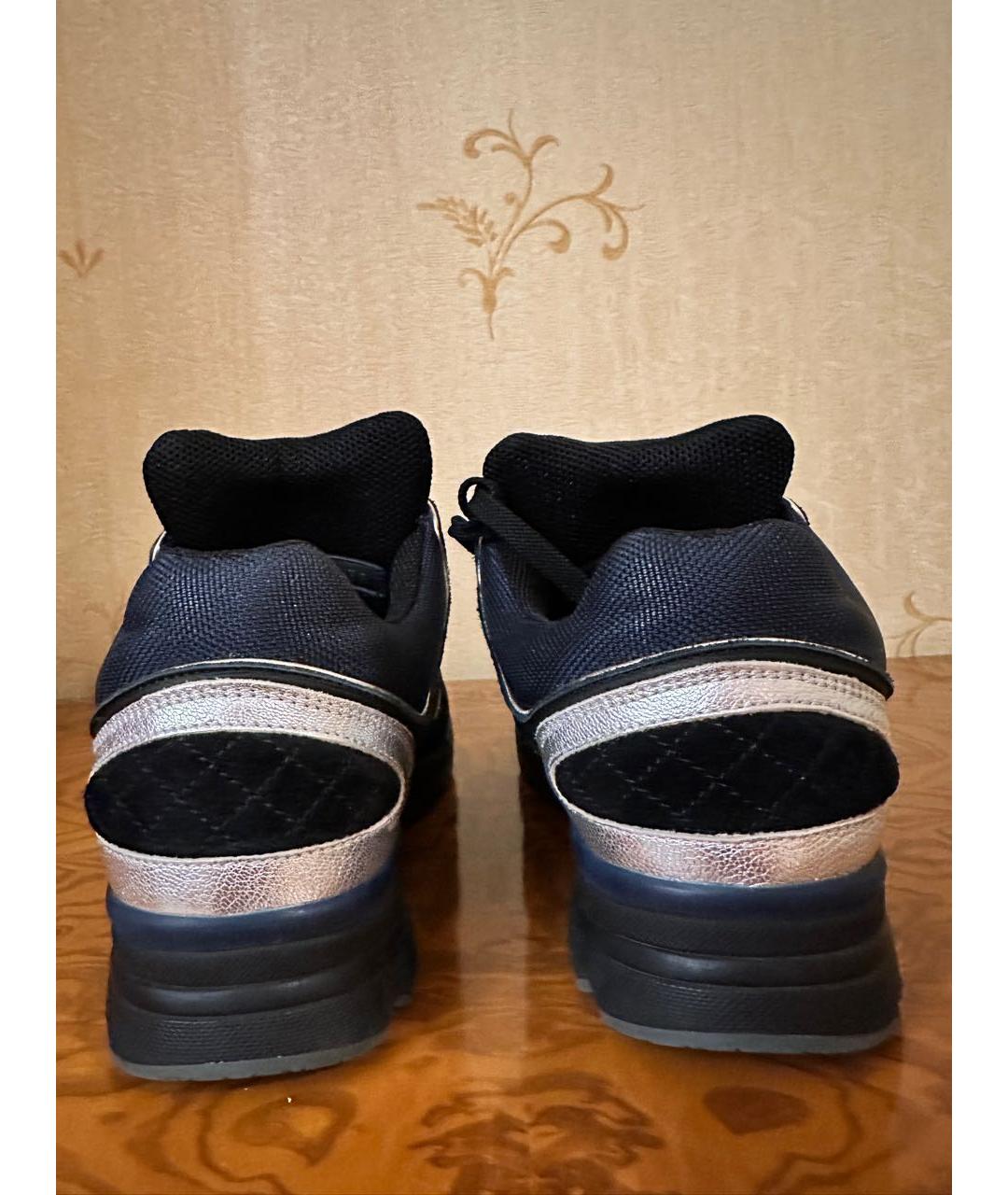 CHANEL Черные кроссовки, фото 4