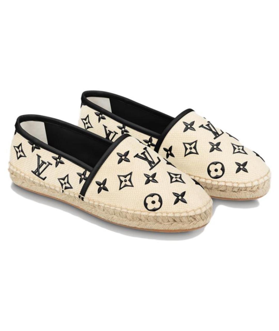 LOUIS VUITTON Бежевые эспадрильи, фото 2