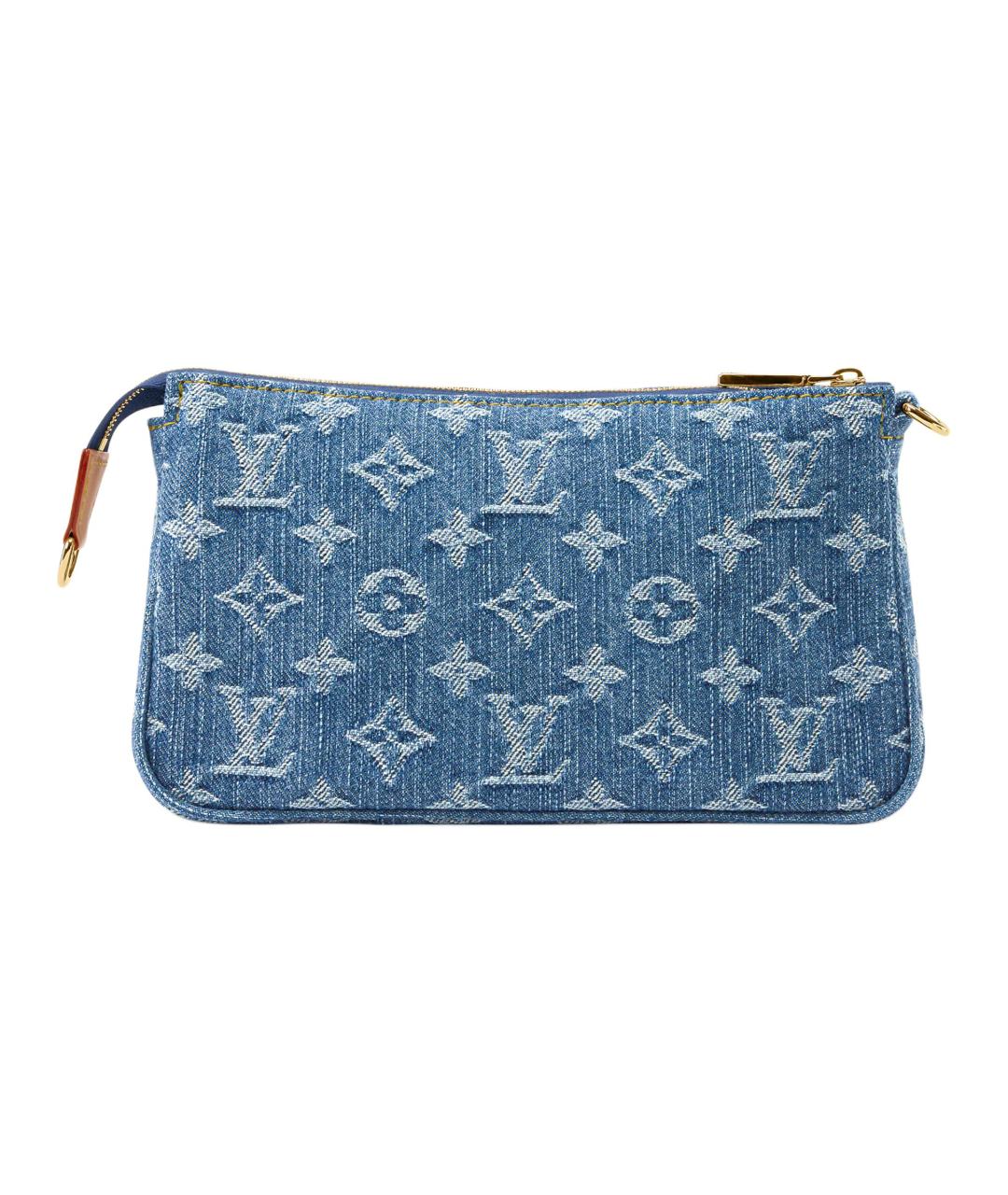 LOUIS VUITTON Синяя сумка через плечо, фото 3