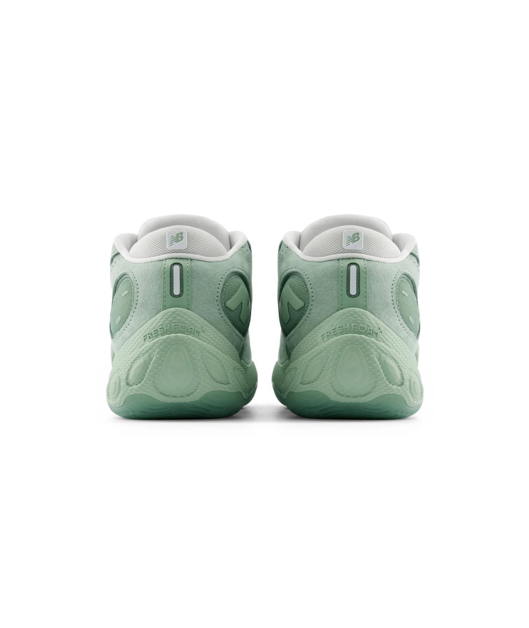 NEW BALANCE Зеленые синтетические кроссовки, фото 4