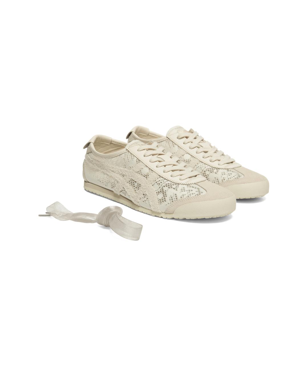 ONITSUKA TIGER Бежевые кеды, фото 3