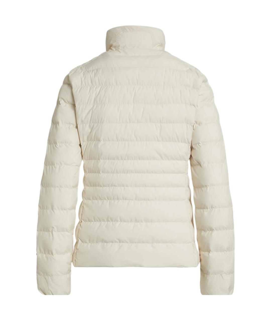 POLO RALPH LAUREN Белая полиамидовая куртка, фото 2