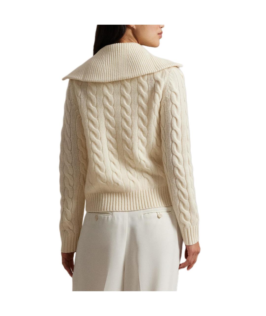 POLO RALPH LAUREN Белый кардиган, фото 4