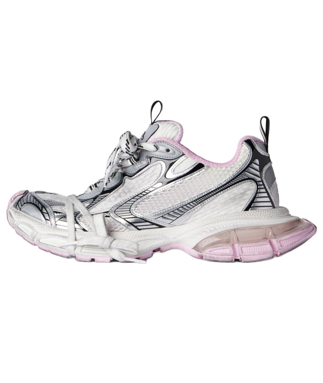 BALENCIAGA Серебряные кроссовки, фото 2