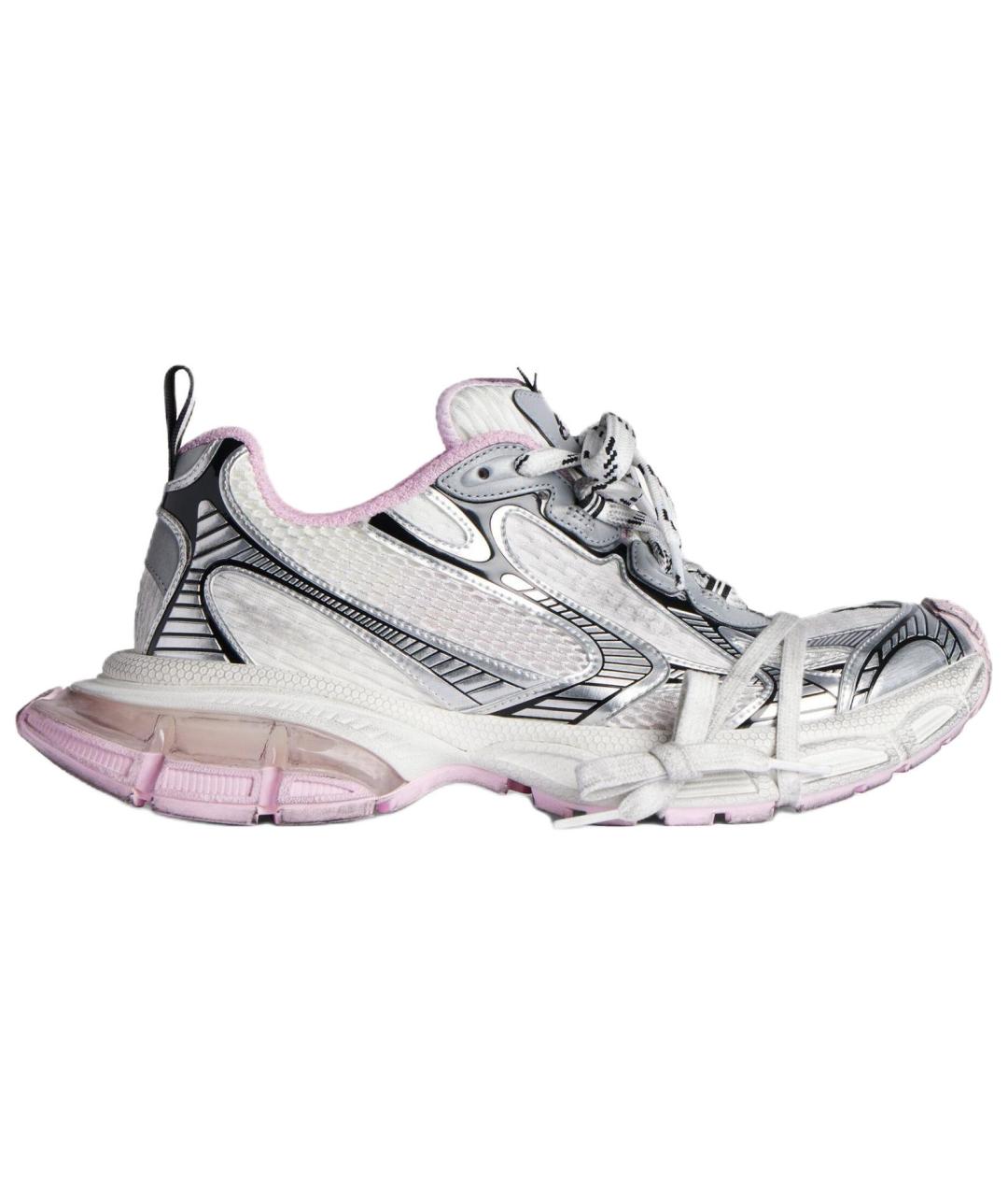 BALENCIAGA Серебряные кроссовки, фото 1