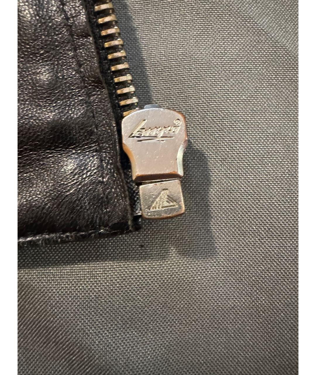 CHRISTIAN DIOR Черная кожаная куртка, фото 5