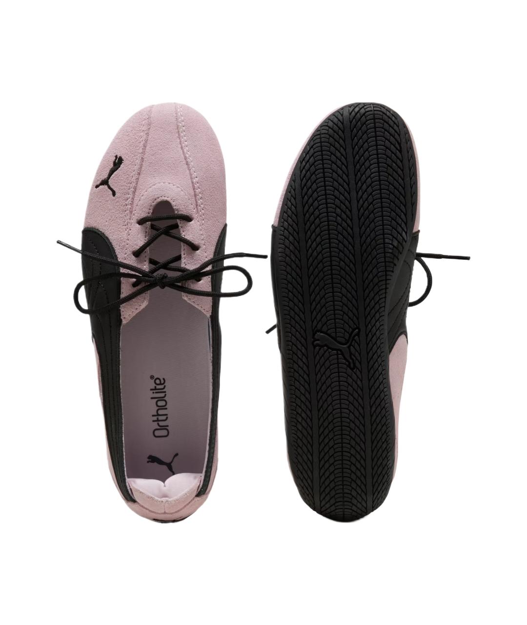 PUMA Розовые замшевые балетки, фото 4