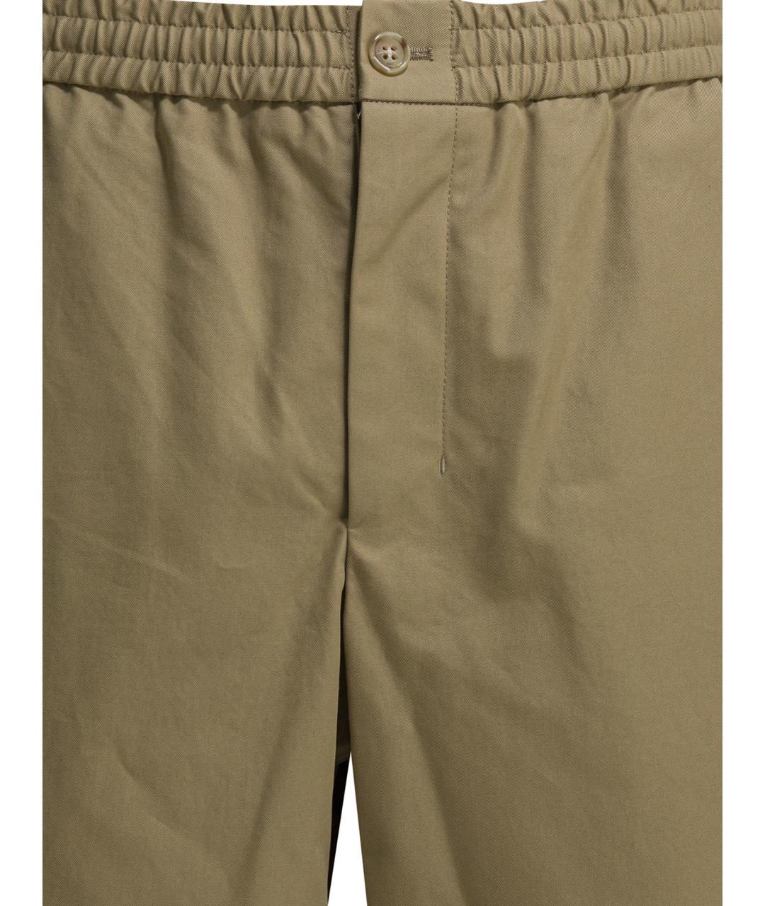 Ami Paris Бежевые хлопковые шорты, фото 3