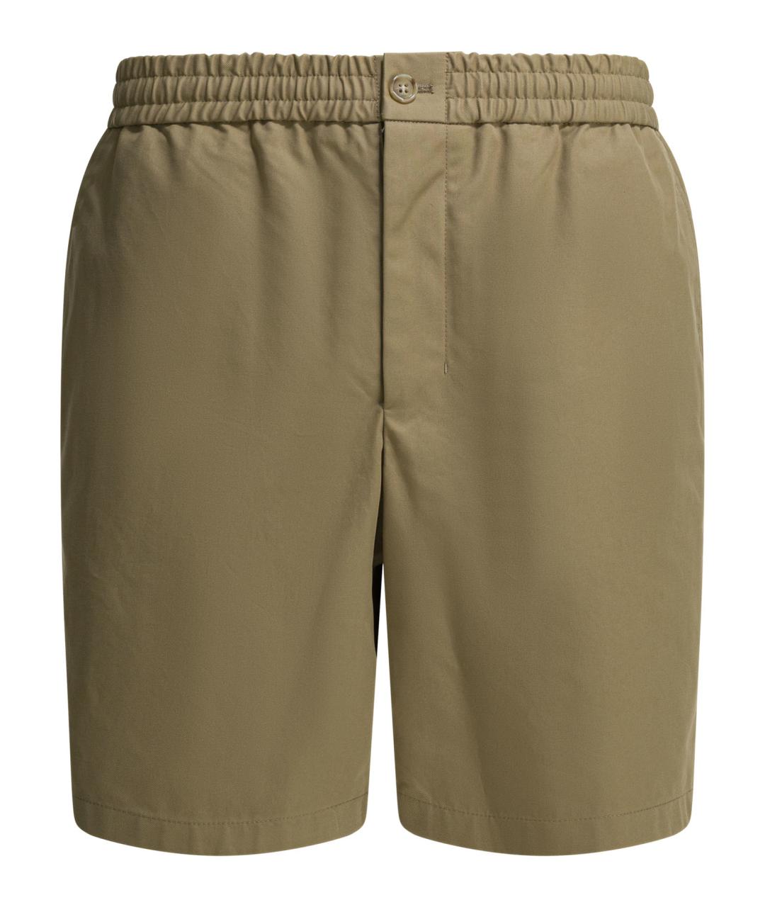 Ami Paris Бежевые хлопковые шорты, фото 1