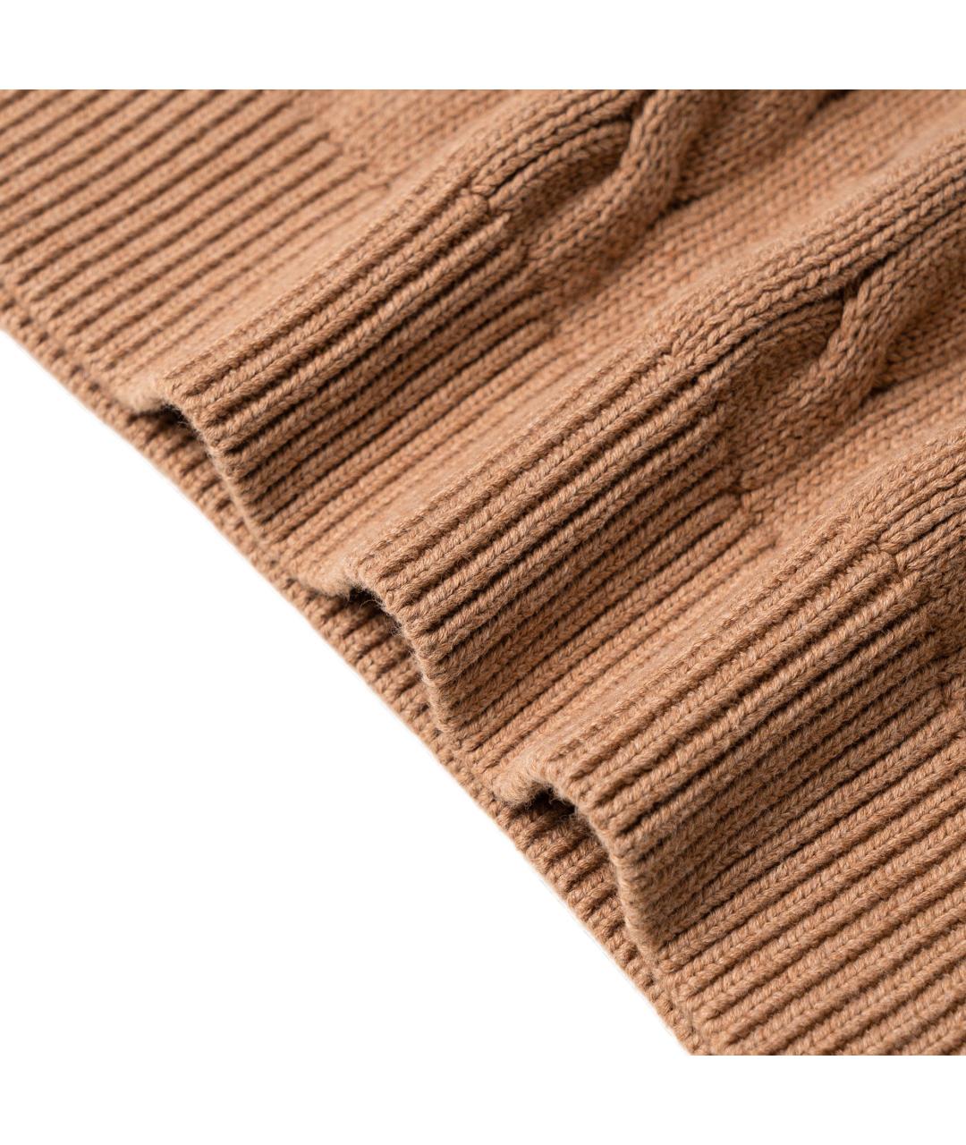 POLO RALPH LAUREN Коричневый джемпер / свитер, фото 4