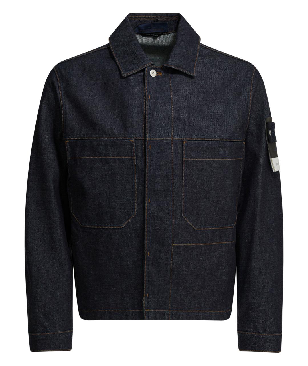 STONE ISLAND Синяя хлопковая куртка, фото 1