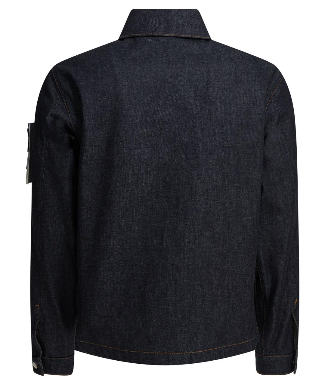 STONE ISLAND Синяя хлопковая куртка, фото 2